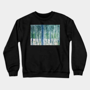 Collagraph print Crewneck Sweatshirt